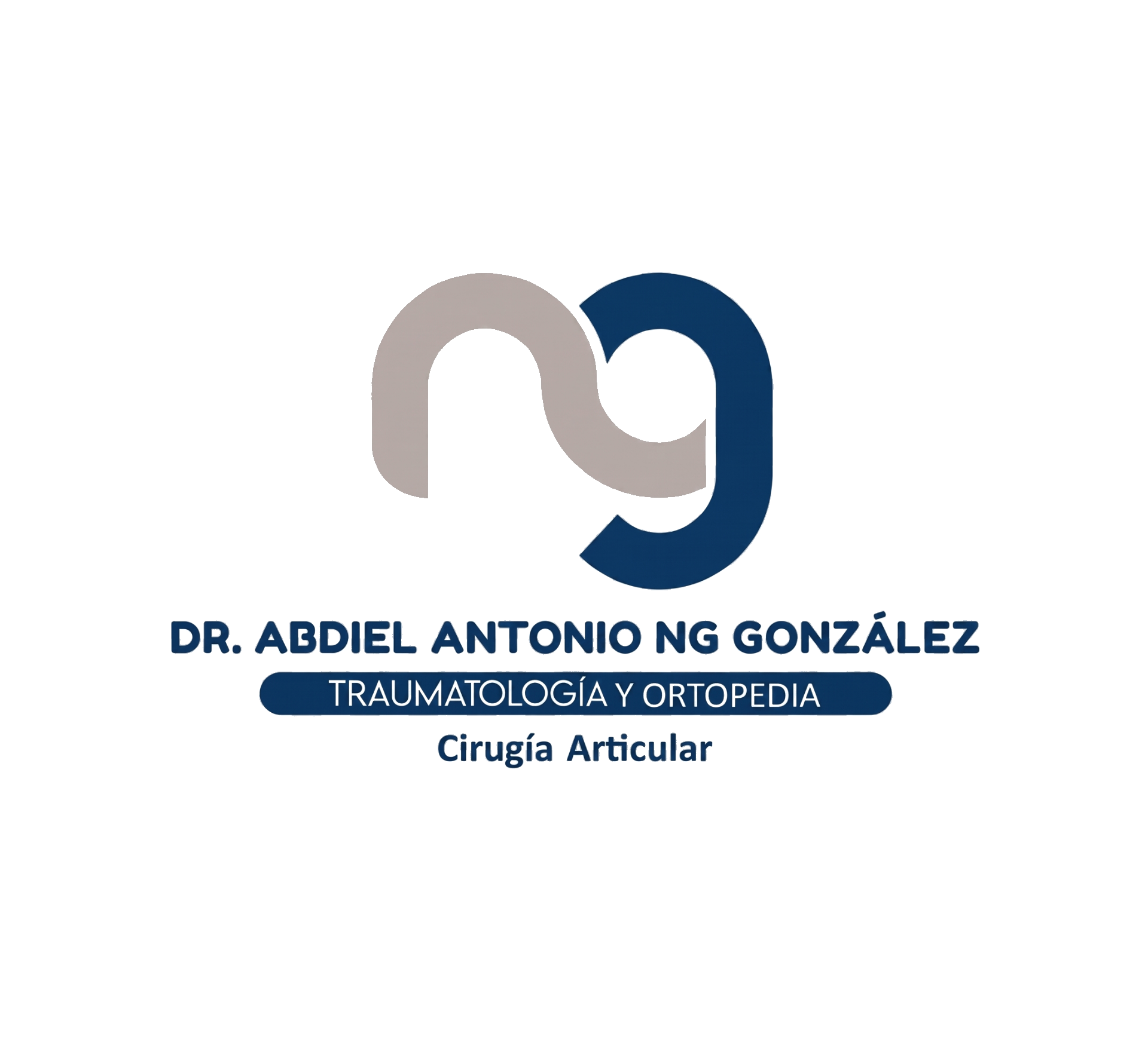 Logotipo Dr. Abdiel Antonio Ng González — Traumatología y Ortopedia